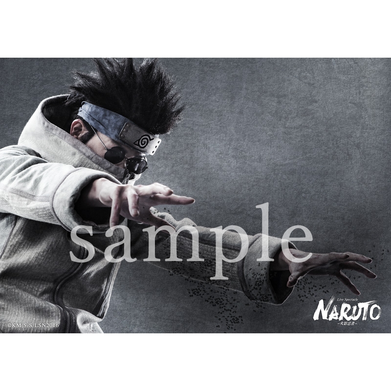 ブロマイド 2枚セット(油女シノ)/ ライブ・スペクタクル「NARUTO