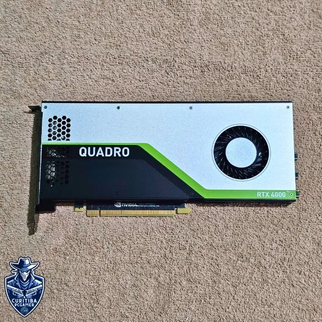 NVIDIA Quadro RTX 4000 8GB - Placa de vídeo profissional para CAD