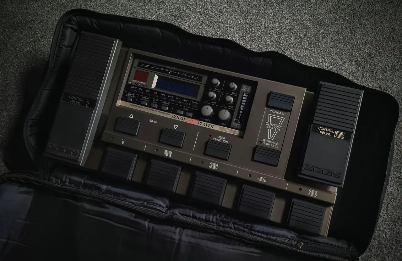 Pedaleira Zoom 8080 Super Player anos 90 Made in Japan