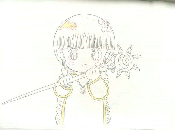 魔法陣グルグル（1994年版） ククリ セル画