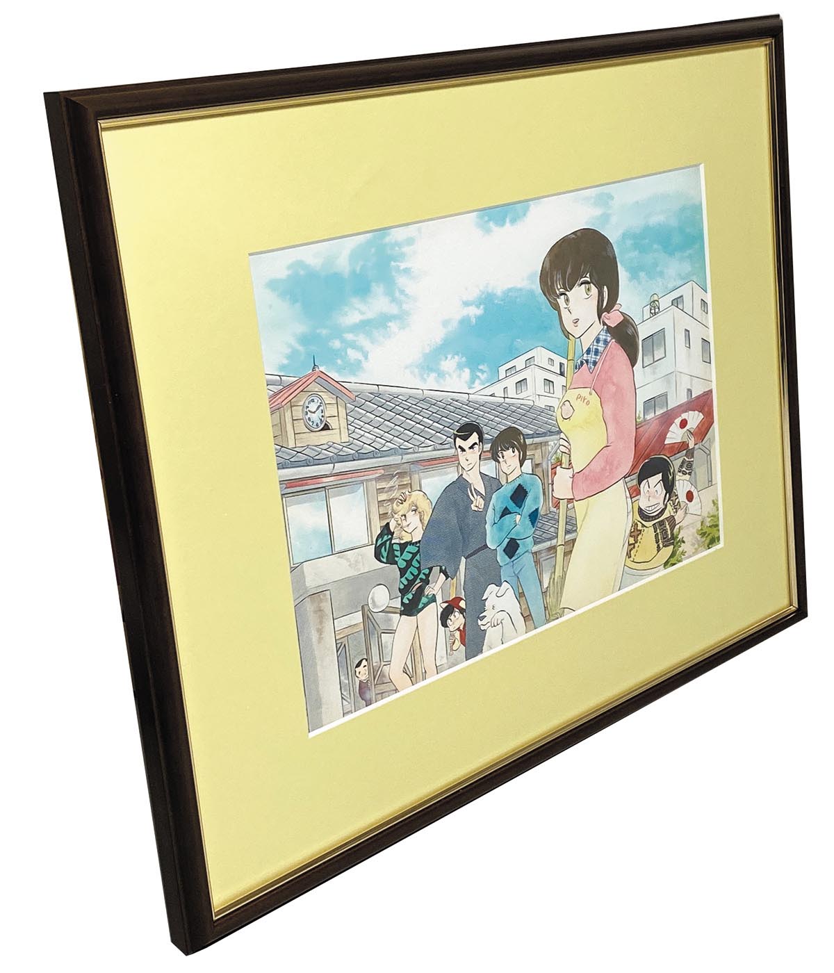 高橋留美子 カラー複製イラスト「めぞん一刻」