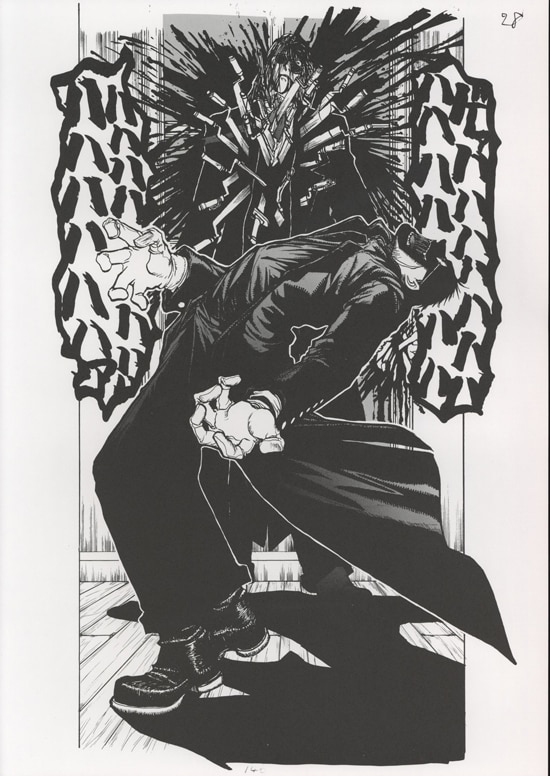平野耕太 複製原画10枚セット「HELLSING」