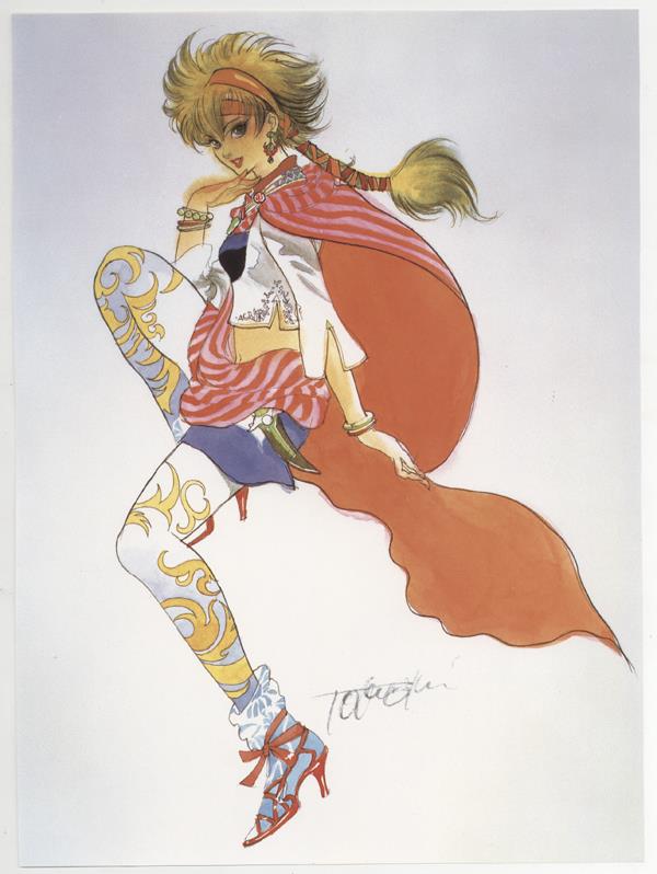 カラー複製イラスト11枚セット 小林智美 ロマンシング サ・ガ SP-1763