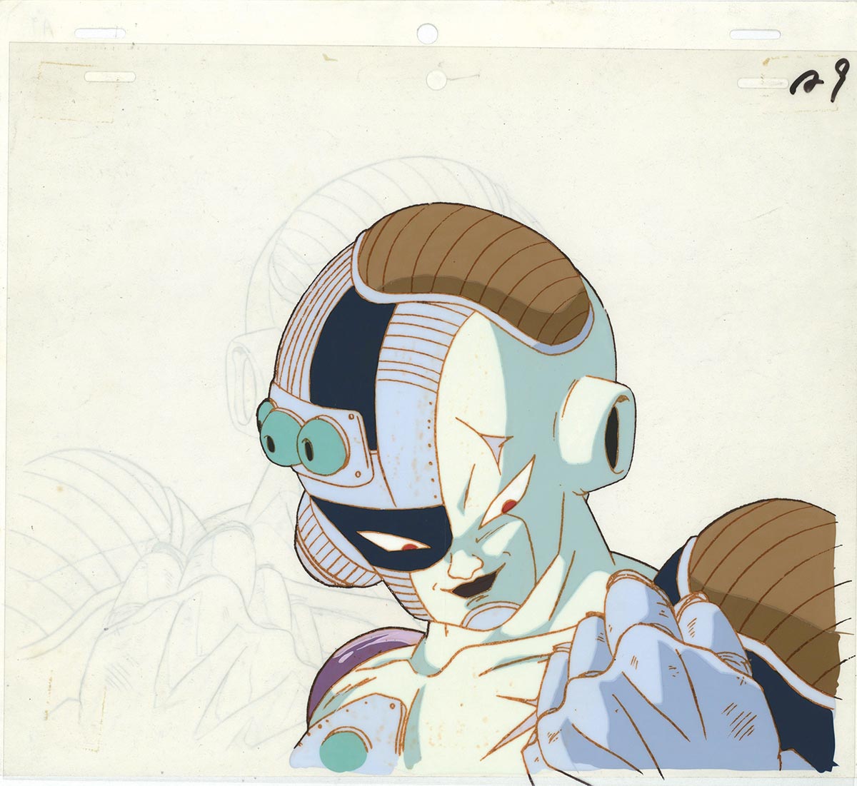 j*い様 ドラゴンボール セル画 原画 ベジータ フリーザ 当時品 j*い様