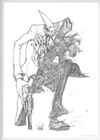 水野十子 直筆サイン入りカラー複製イラスト「遥かなる時空の中で6」