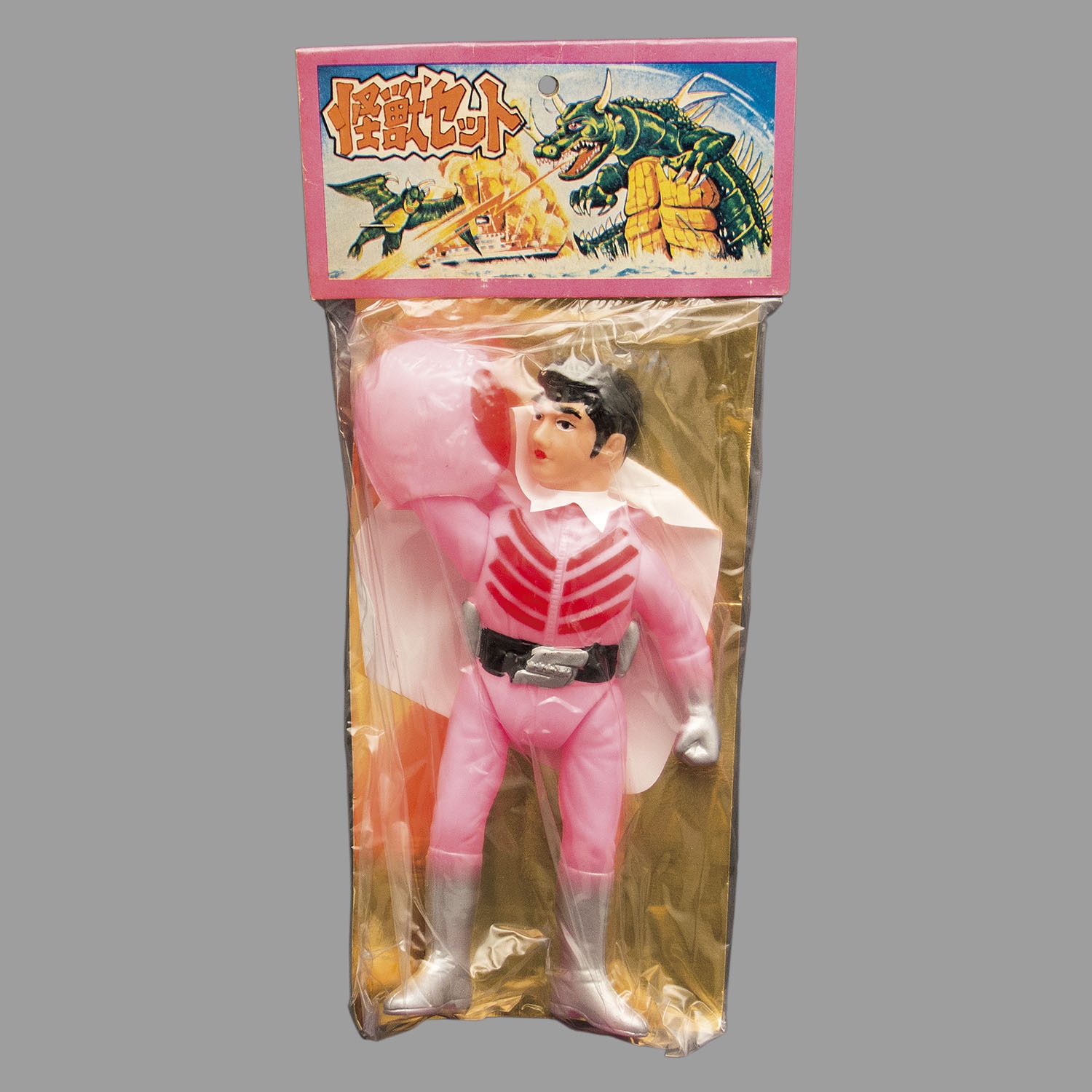 無版権 モモレンジャーソフビ 面とれ