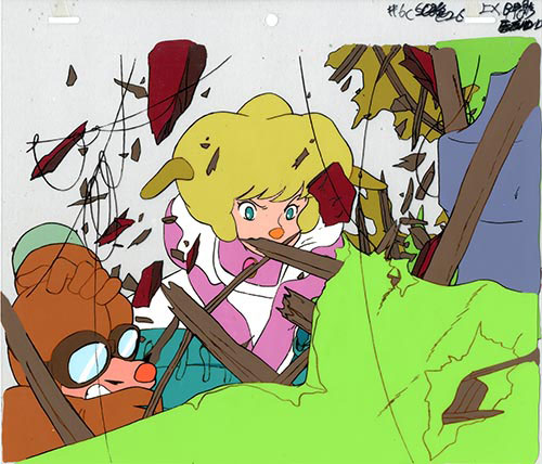 h*m様 名探偵ホームズ セル画 2枚 名探偵ホームズ ホームズとワトソン