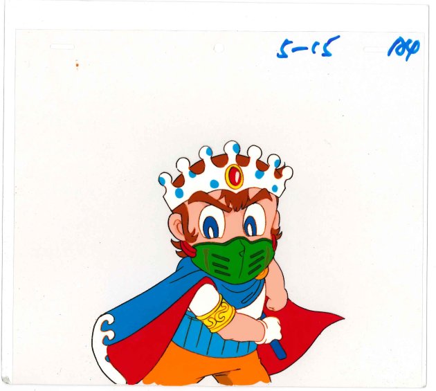 ビックリマン セル画 一本釣神帝