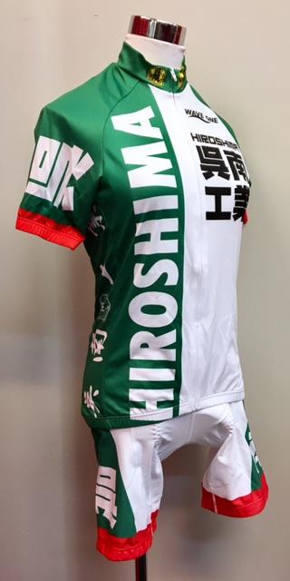 WAVE ONE/J-SPORTS 】弱虫ペダル/広島呉南工業高校サイクルジャージ(S