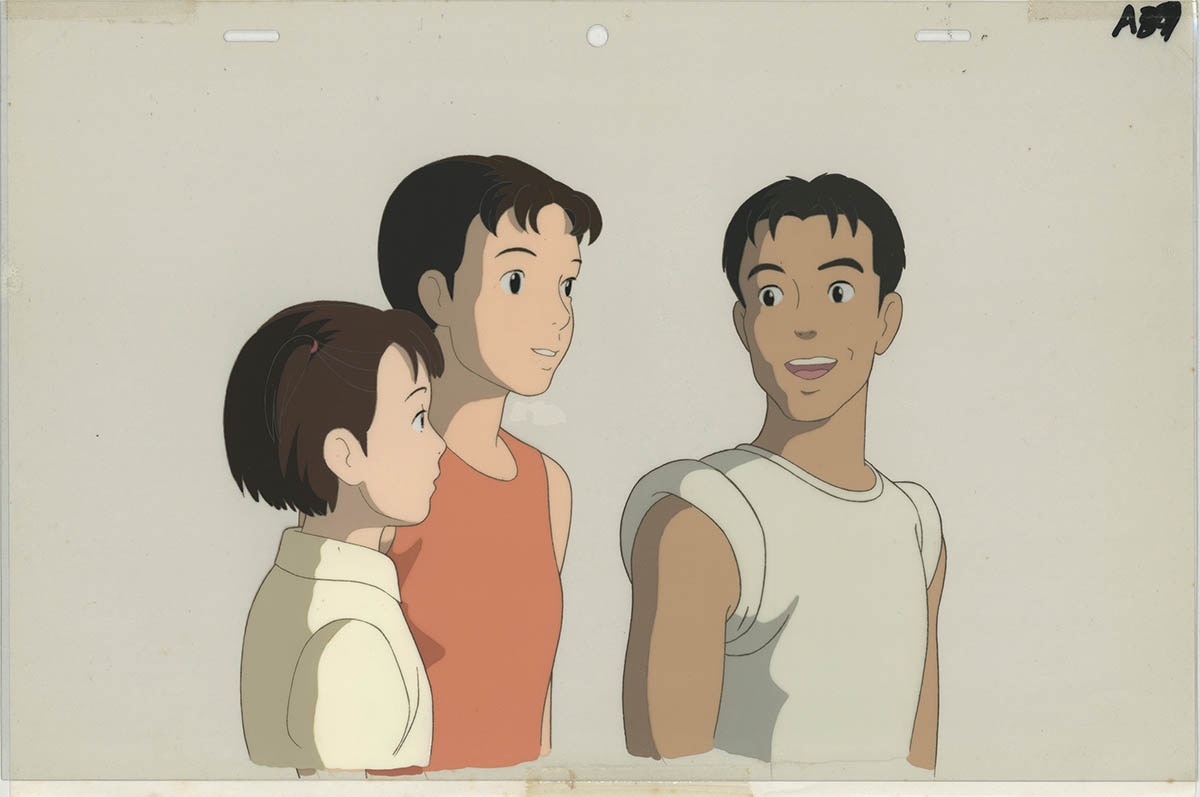 5242] おもひでぽろぽろ セル / ナオ子/タエ子/トシオ