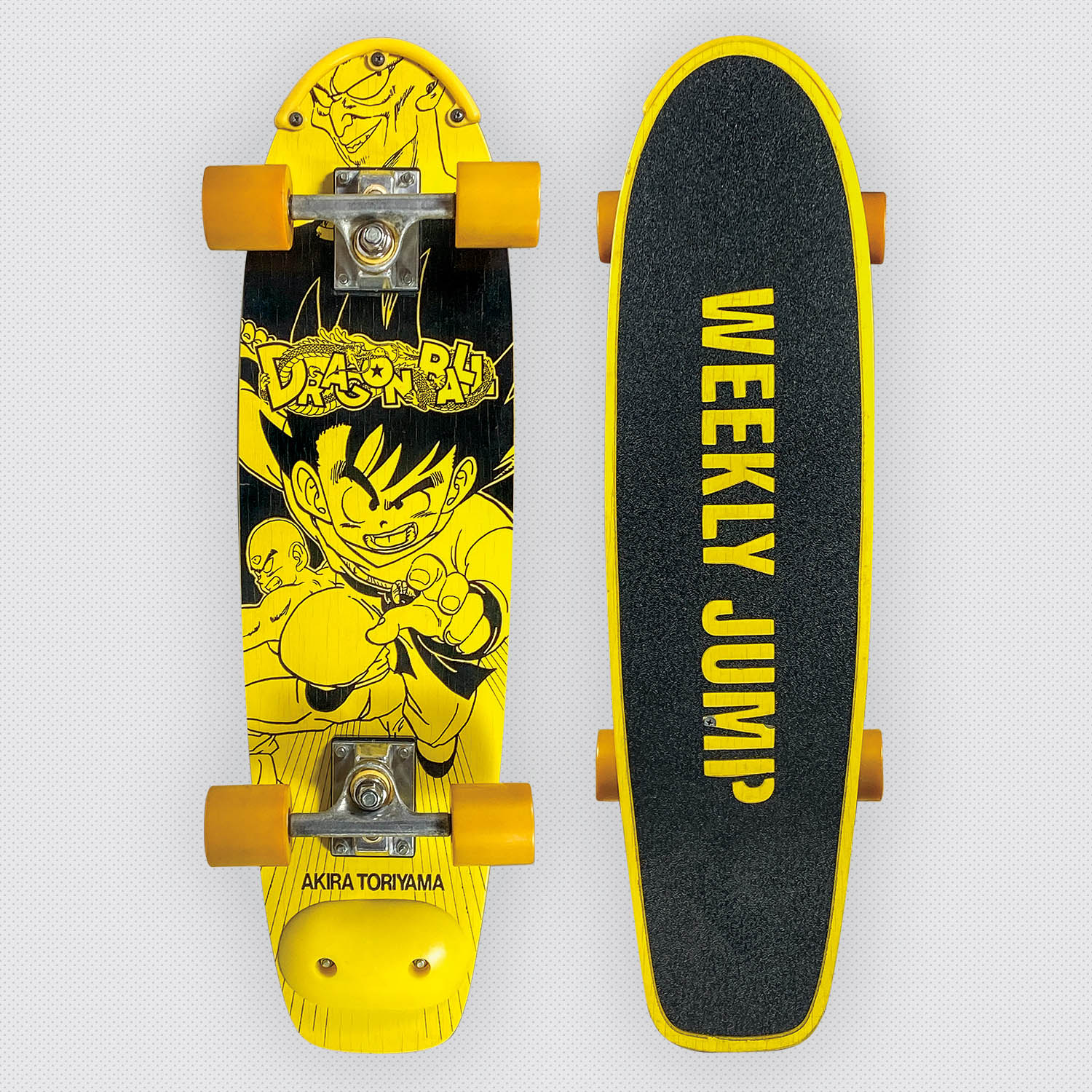 1004] ジャンプ懸賞品 スケボー 黄色 ピッコロ大魔王