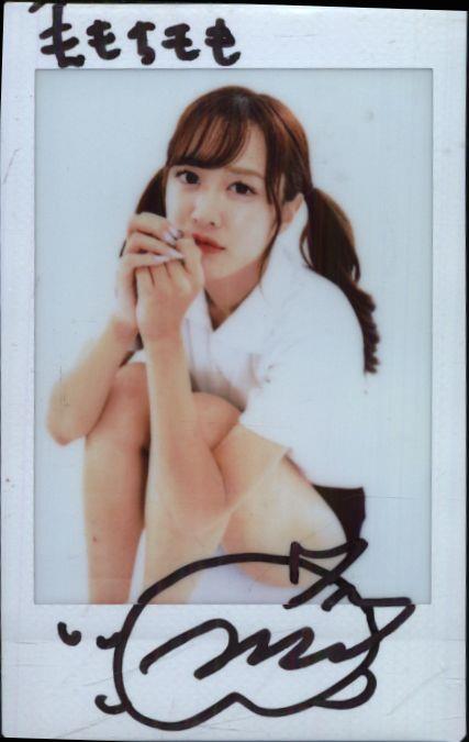 ももちももサイン入りチェキ付 クリーム 2022年10月号