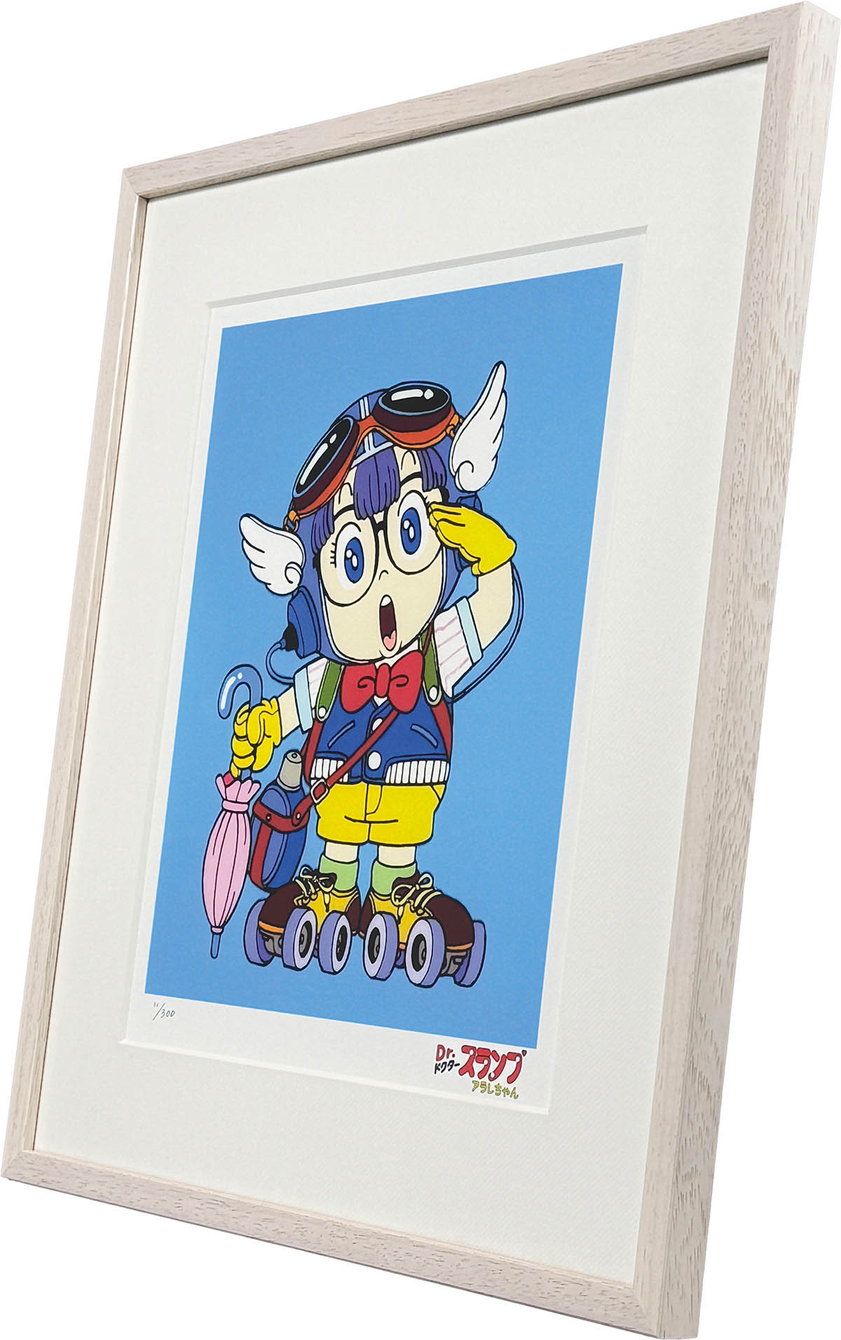 6410] カラー複製イラスト 「Dr.スランプ アラレちゃん」則巻アラレ