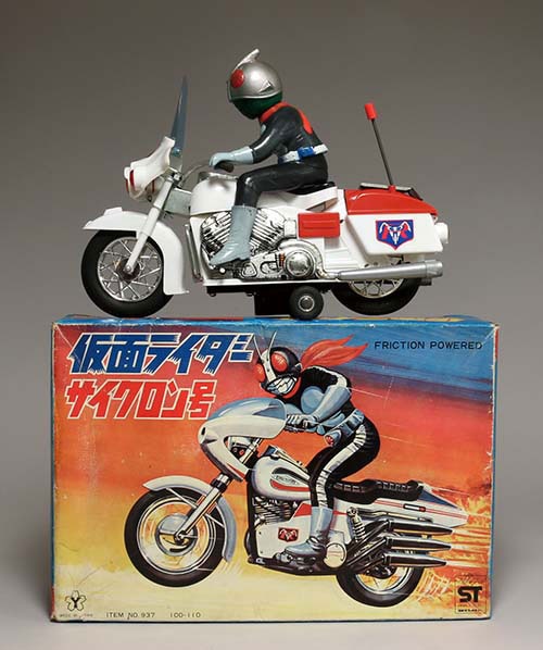 ヨネザワ 仮面ライダー サイクロン号箱付