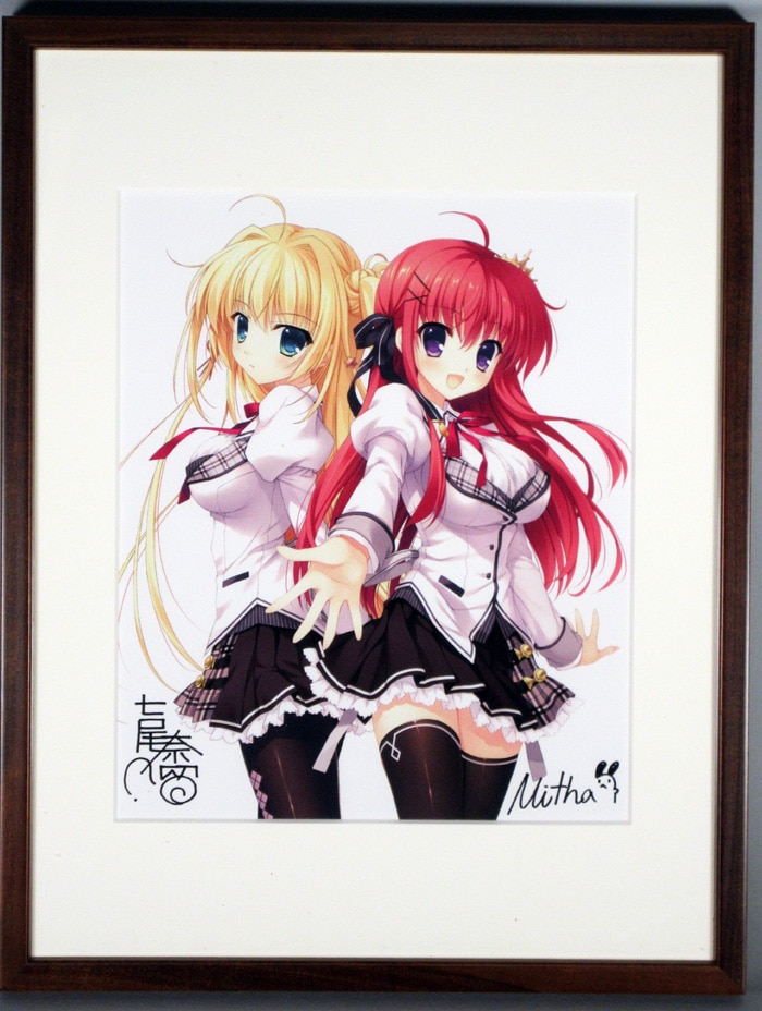 非売品】ef エフ 七尾奈留 2C=がろあ 描き下ろし B2 サイズ ポスター