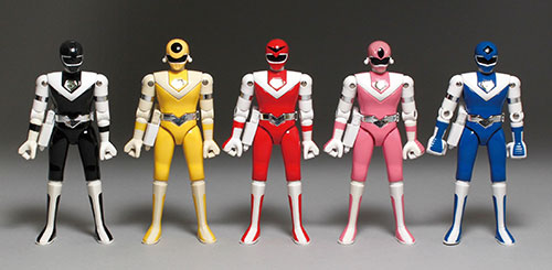 バンダイ 光戦隊マスクマン 超合金 5体セット