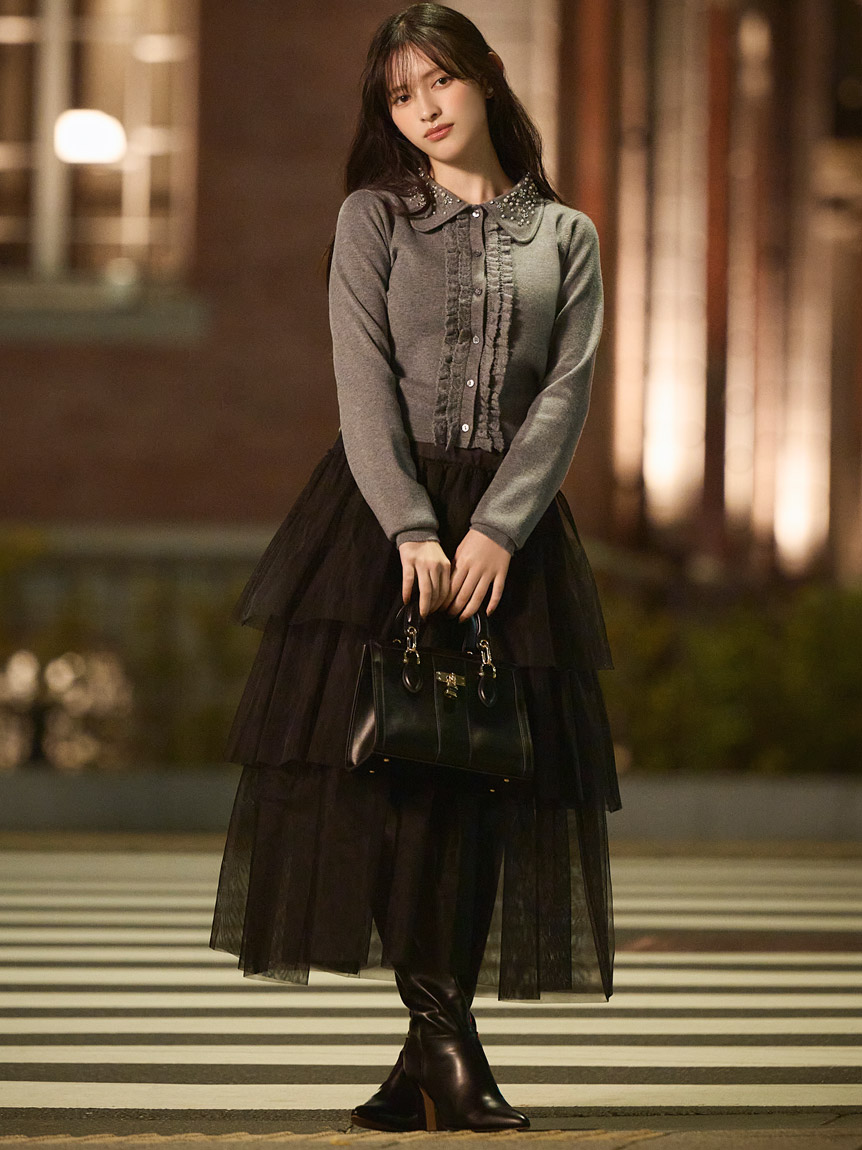 チュールパニエスカート(ロングスカート)｜スカート｜SNIDEL