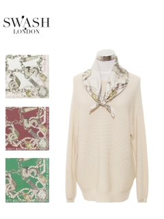 スカーフ】スウォッシュロンドン (SWASH LONDON) Canopy シルク