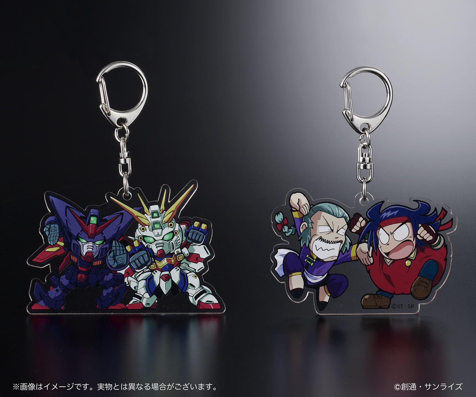 プレミアムバンダイ・A-on STORE購入特典 アクリルキーホルダーの試