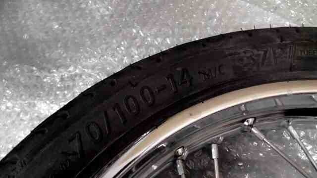 ウェビックガレージセール | カブ110プロ JA42 の フロントホイール