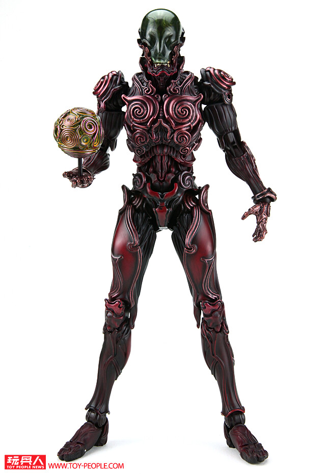 鬼才大師全新原創作品！1000toys × 竹谷隆之【縄文傀儡燕脂】開箱報告