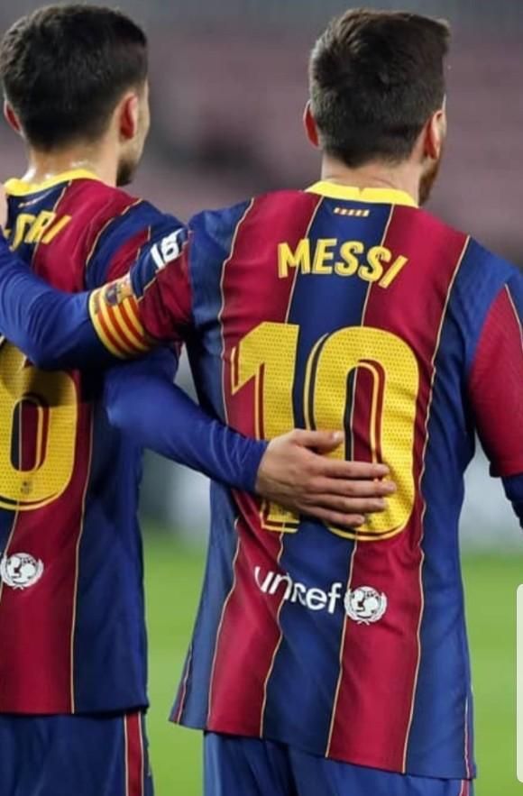 選手支給品バルセロナ メッシ 20/21 Copa final ユニフォーム 選手支給