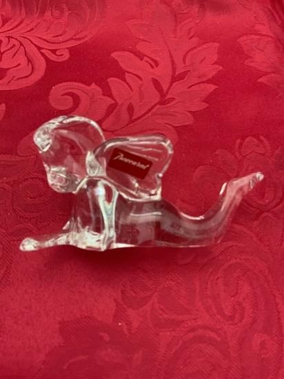 Baccarat バカラ 置物 天使 エンジェル クリスタル フィギュリン