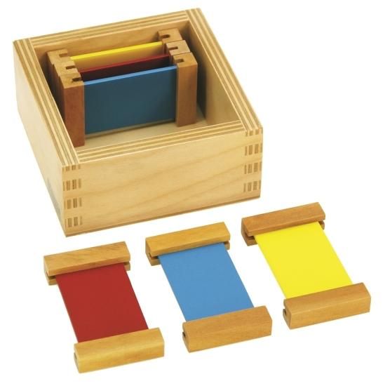 色板第1、2、3の箱セット - モンテッソーリ教具専門店 Montehippo