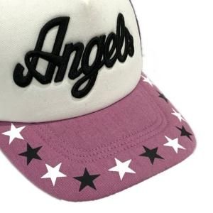 Palm Angels(パームエンジェルス)】 メッシュキャップ/パープル ー