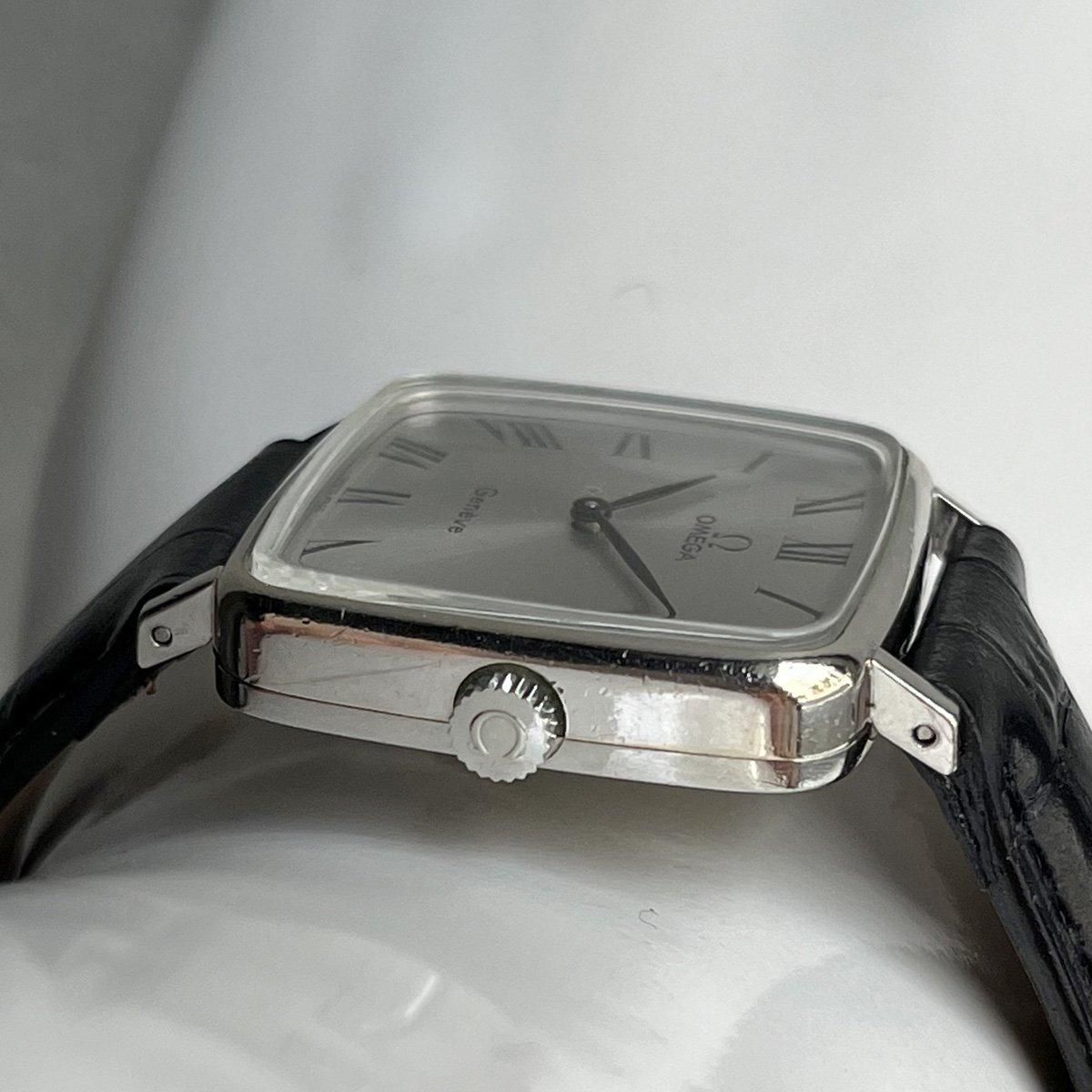 OMEGA GENEVE（オメガ ジュネーブ）クッションケース ローマ数字 純正