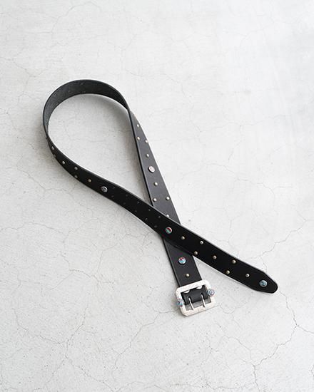 Willow Pants / ウィロー パンツ】W-Pin Studs Belt ”Made By Roosterking