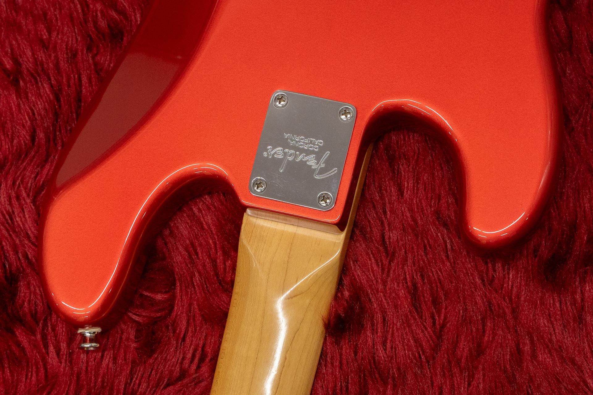 used】Fender / American Series Precision Bass hot rod red