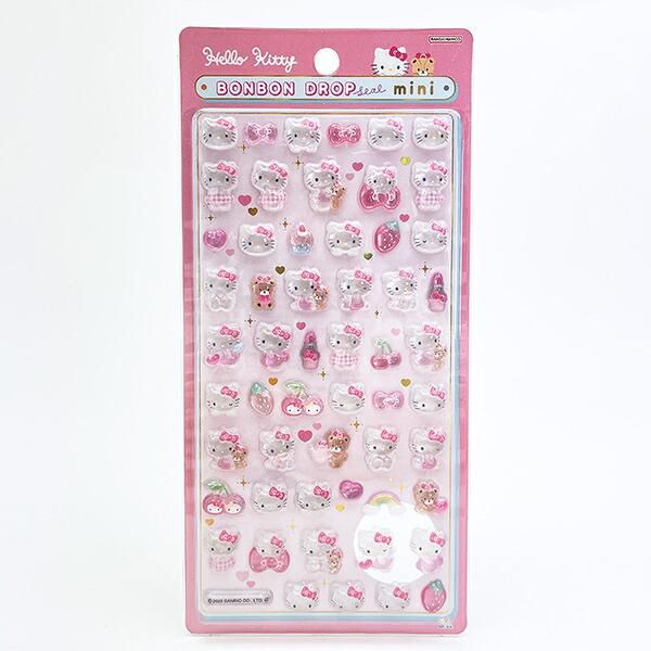 正規品】 サンリオ ボンボンドロップシールミニ 8種 コンプ サンリオ