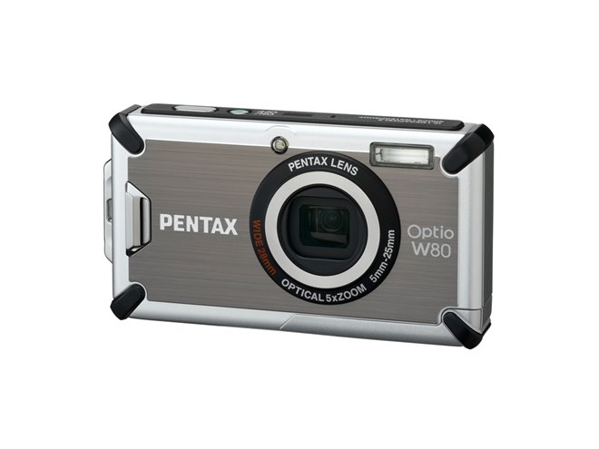 PENTAX、水中撮影対応防水デジカメ「Optio W80」 - 価格.com