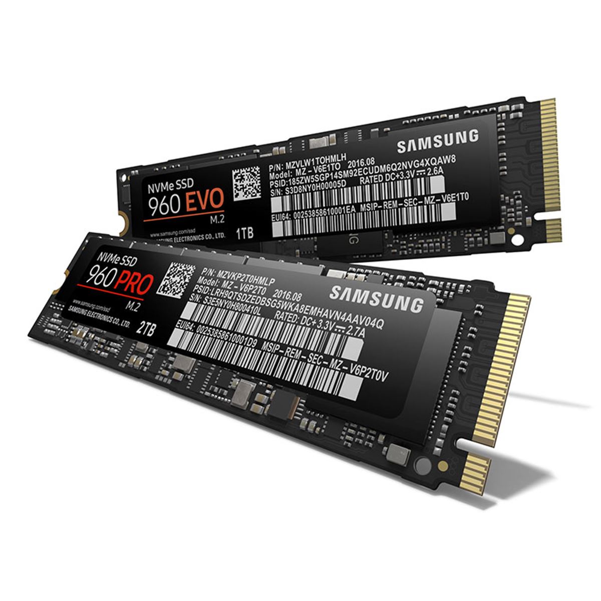 サムスン、M.2接続のSSD「SSD 960 PRO」「SSD 960 EVO」 - 価格.com