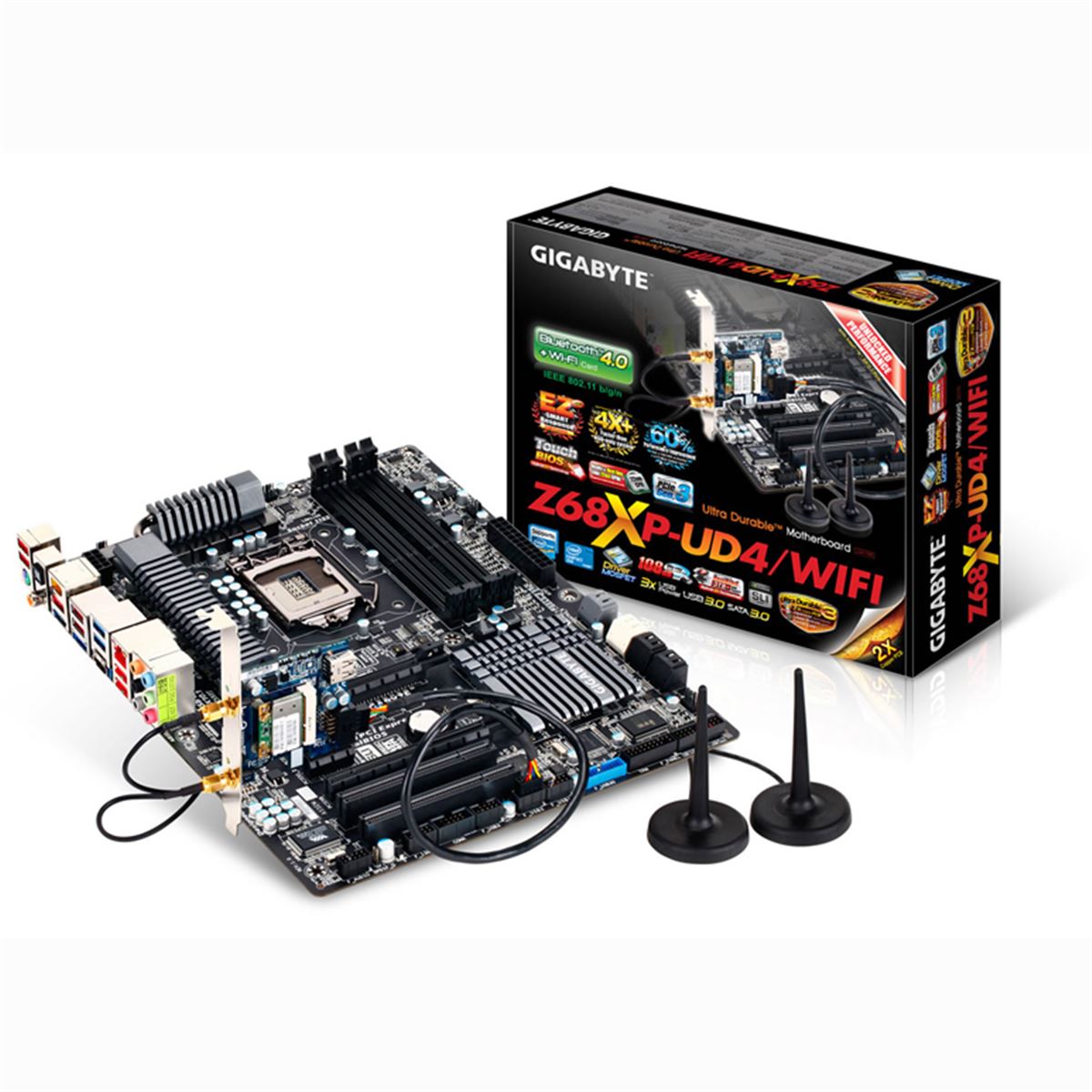 GIGABYTE、Bluetooth 4.0＋Wi-Fi対応PCI-Eカード付属のATXマザー