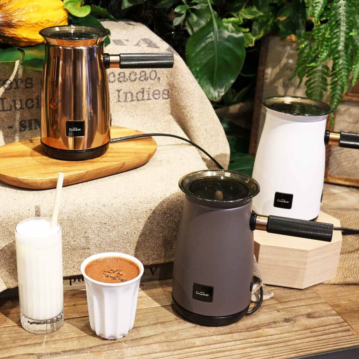 ショコラドリンクを手軽に自宅で味わえるチョコレートドリンクメーカー