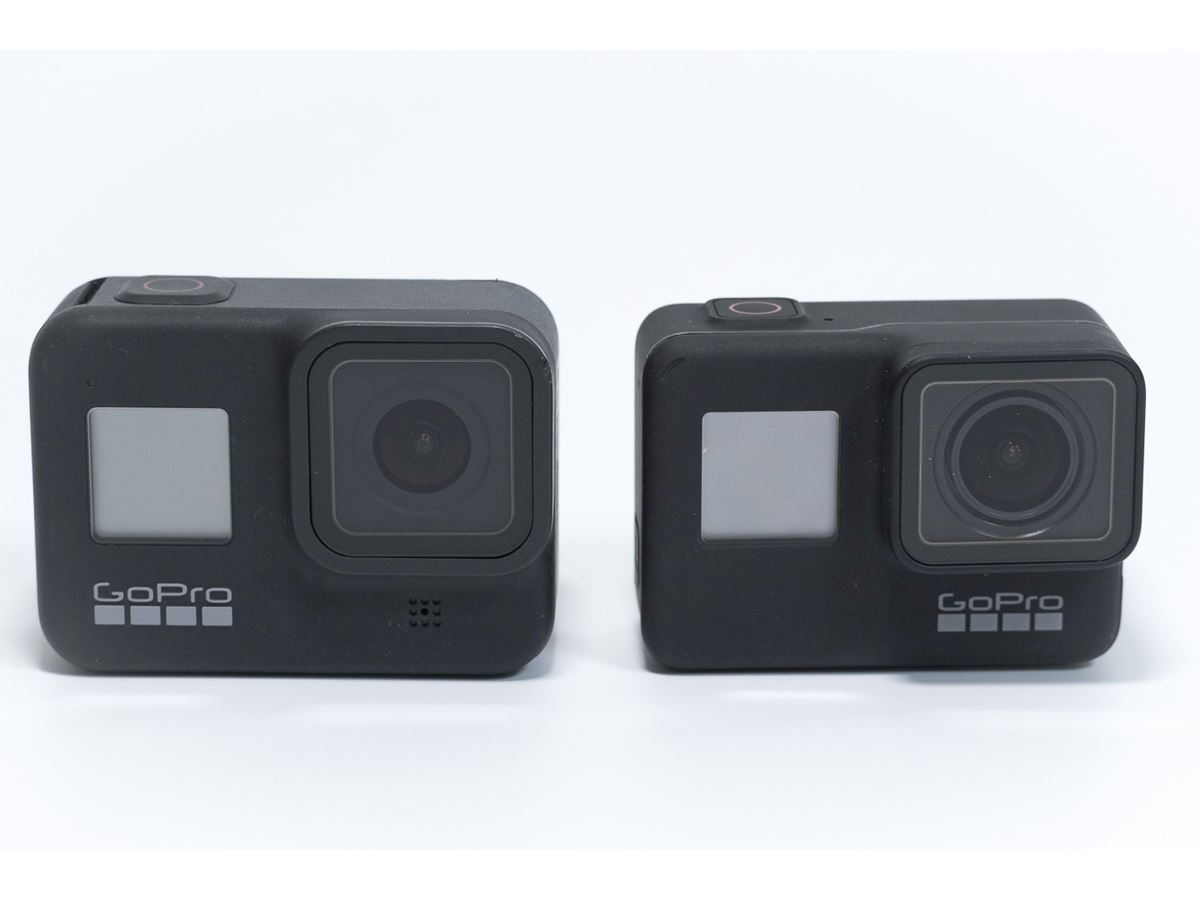 GoPro 「HERO 8」「HERO 7」比較レビュー！ 手ブレ補正と暗所耐性を