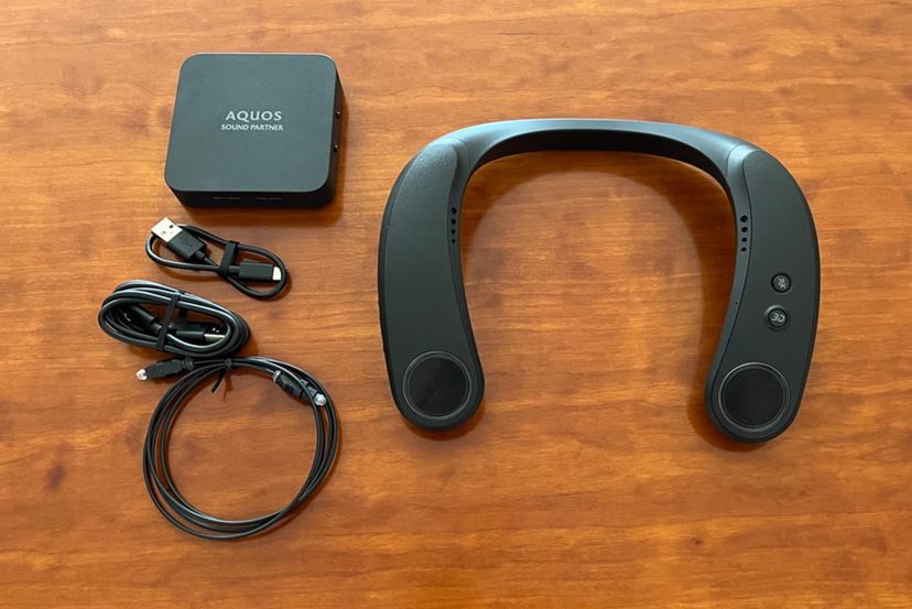 シャープのネックスピーカー「AN-SX8」は立体音響/サラウンドの表現力