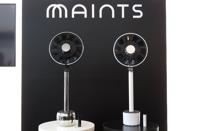 家電新ブランド「マインツ」の第1弾は“360°首を振る”美しい扇風機