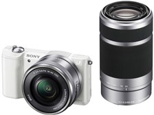 SONY α5000 ILCE-5000Y ダブルズームレンズキット [ホワイト] 価格比較