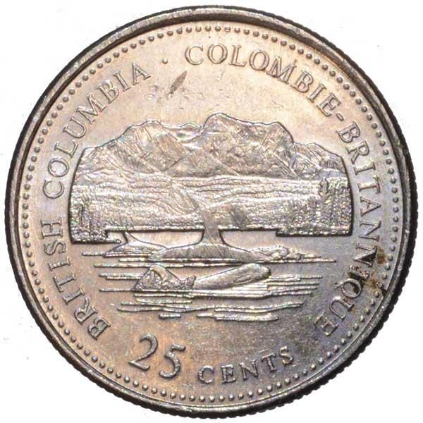 カナダ建国125周年記念25セント硬貨|カナダ|コレクターズショップ