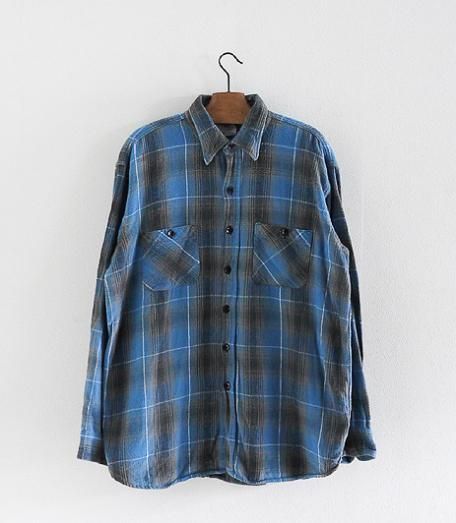 60's Sears フランネルシャツ - Fresh Service NECESSARY or