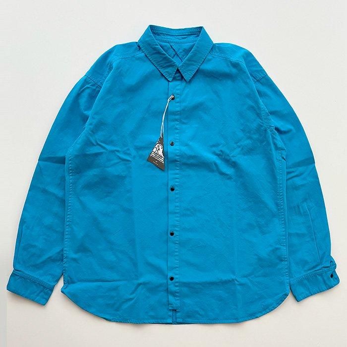 POSTALCO | フリーアームシャツ 01 | ウェザークロス | Cerulean Blue