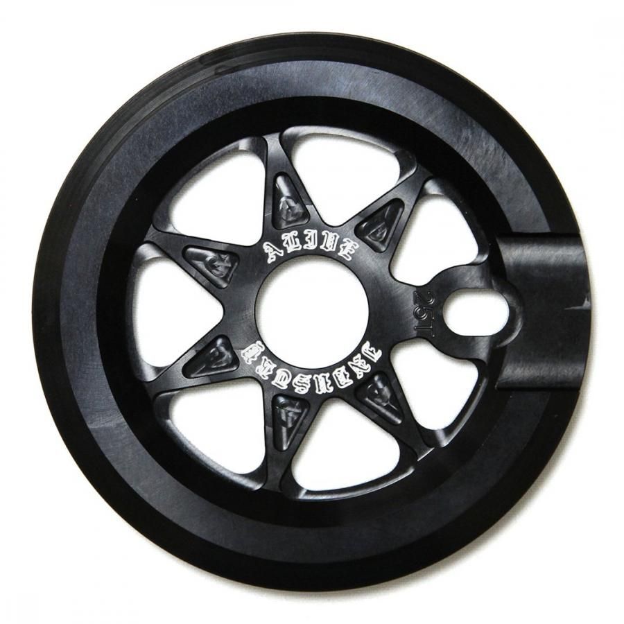 ALIVE INDUSTRY - SEVEN STAR GUARD SPROCKET - BLACK - W-BASE | BMX