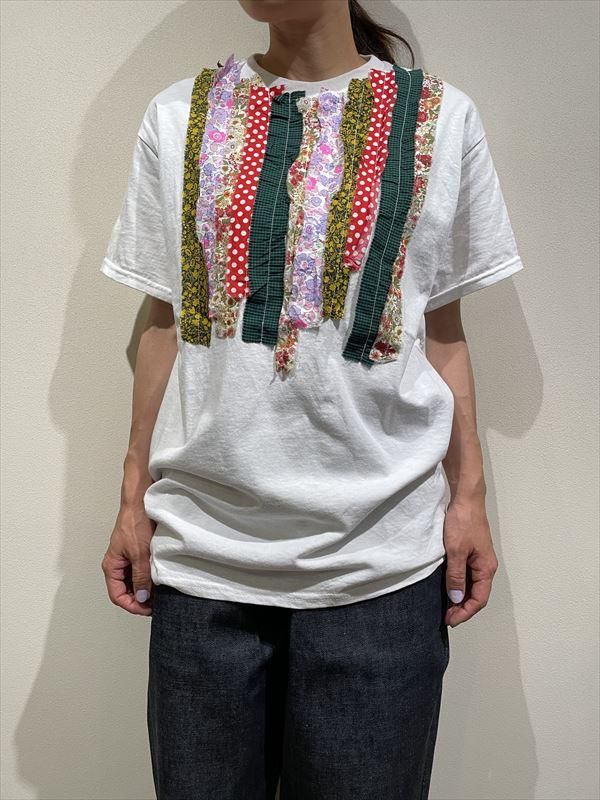dahl'ia（ダリア） No.HD-114 マルチリボンリメイク半袖Tシャツ