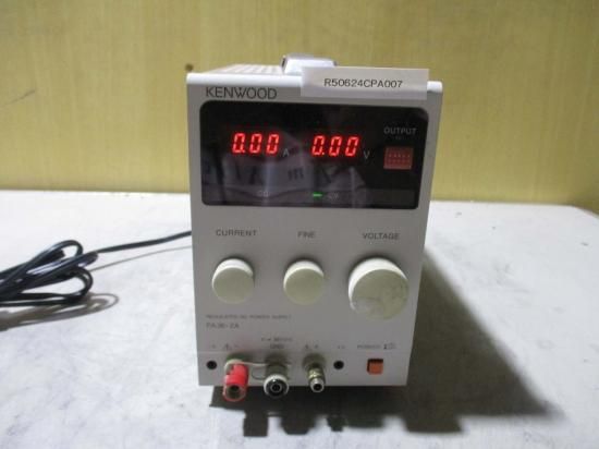 中古 KENWOOD PA36-2A 直流安定化電源 DC POWER SUPPLY TEXIO 通電済み