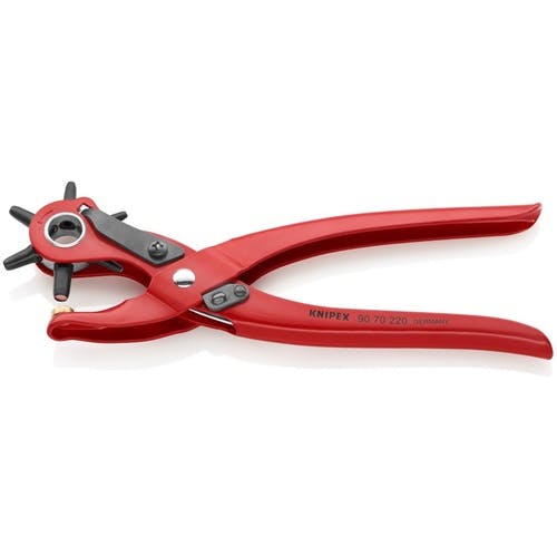 CAINZ-DASH】KNIPEX社 6穴パンチプライヤー 9070-220【別送品