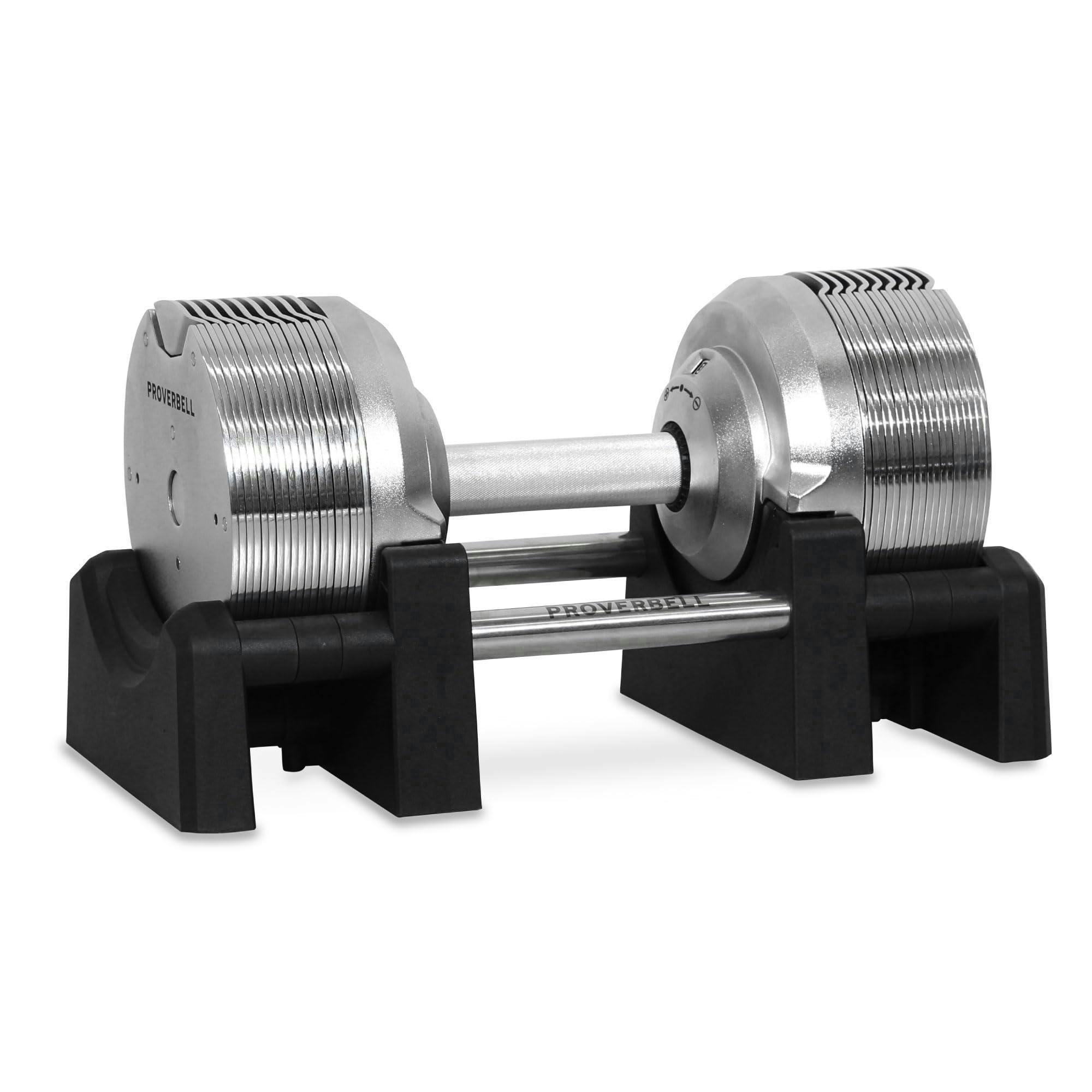 プロバーベル 32.5kg 1.5kg刻み シルバー 2個 PROVERBELL ダンベル