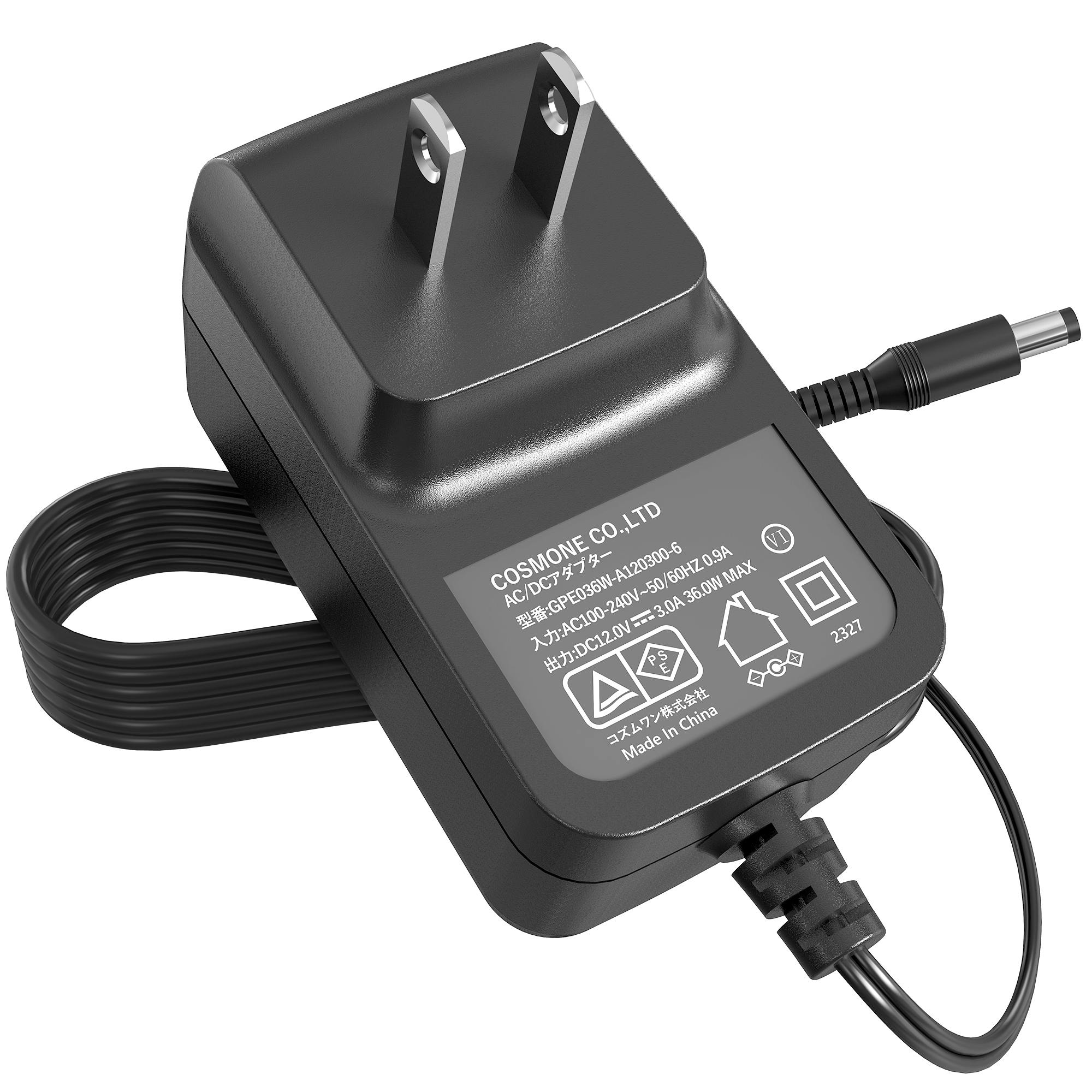 KOZUMUWAN ACアダプター 12V 3A 36W 電源アダプター 大手メーカーOEM社